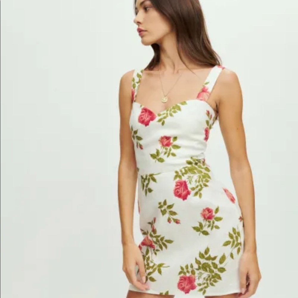 Reformation Miso Linen Dress
